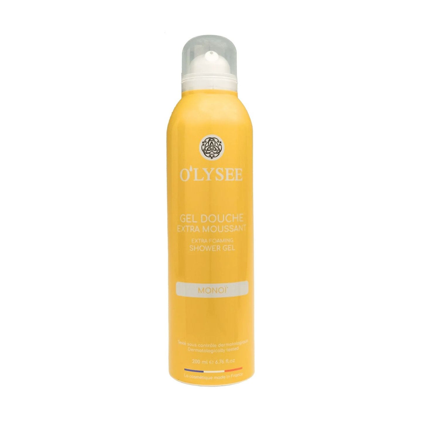 Екстрапінний гель для душу O'LYSEE Extra Foaming Shower Gel Monoi, 200 мл